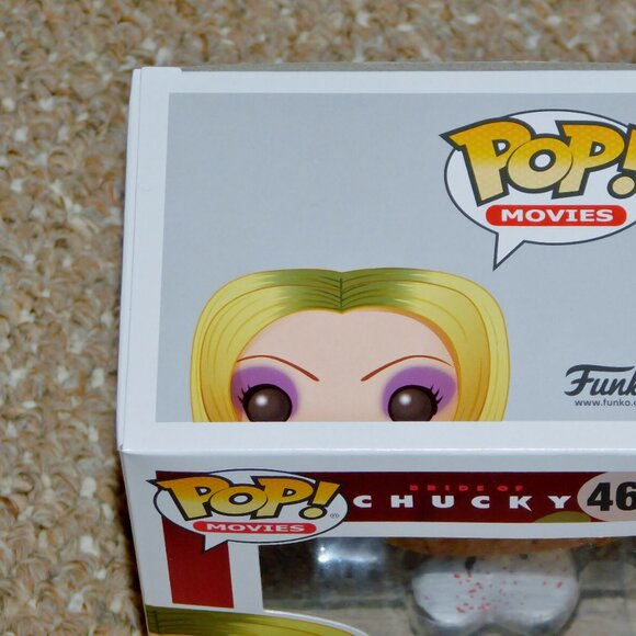 2017 Funko Pop! Bride of Chucky Tiffany Bloody Chase Variant Brand New # 468 - Picture 5 of 9